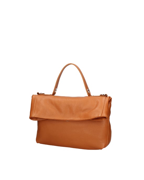 Viola Castellani Umhängetasche, die in einen Rucksack umgewandelt werden kann, Damen, COGNAC - Image 2
