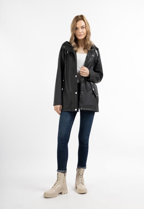 ICEBOUND Regenjacke Damen Schwarz - Image 4