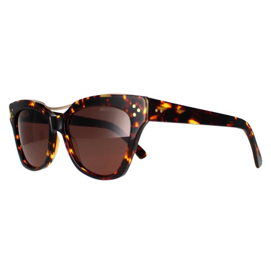 Cutler and Gross Cat Eye Womens Gold Tortoiseshell Brown 1283