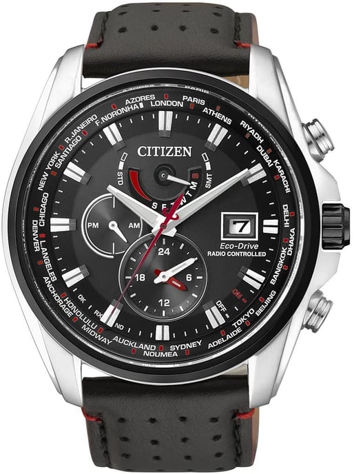 Citizen  Schwarz Herren Armbanduhr AT9036-08E - Image 1