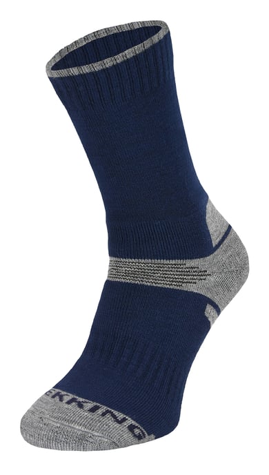 Kinder Merinowolle Wandern Socken | Comodo | Anti Blister Socken - Navy - Image 1