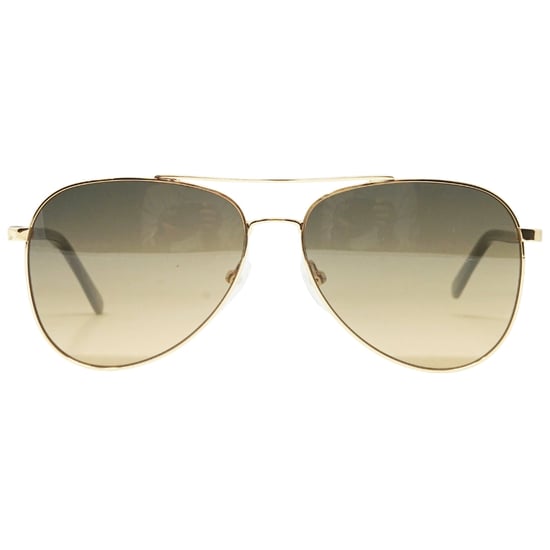 Calvin Klein Sonnenbrille mit Verlaufsglas und glnzendem Gold - Image 1