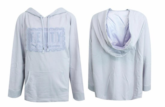 Puma Rihanna Fenty Fleece Off Shoulder Damen Kapuzenpullover - Image 1
