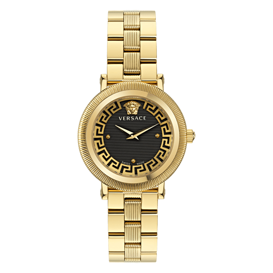 Versace Greca Flourish Damen-Golduhr VE7F00623 - Image 1