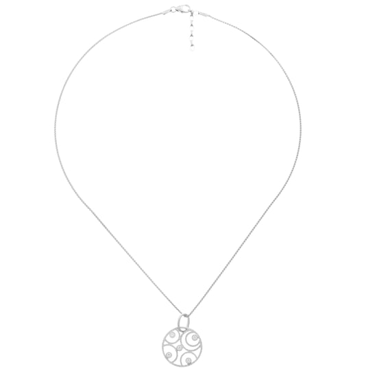 Orphelia Damen-Kette aus 925er Sterlingsilber mit Anhänger – Silber ZH-7078 - Image 1