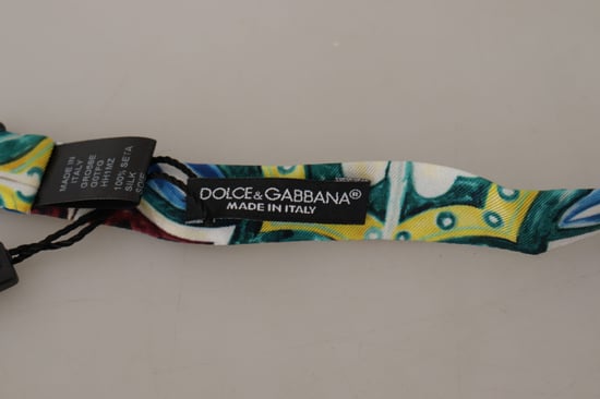 Adjustable Printed Bow Tie