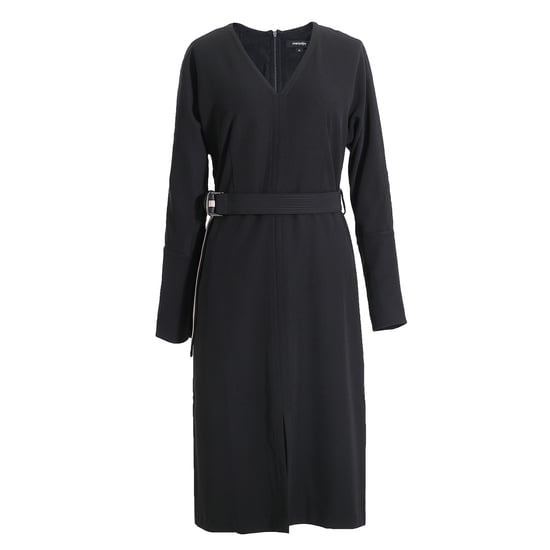Kleid mit V-Ausschnitt und Fledermausärmeln - Image 5