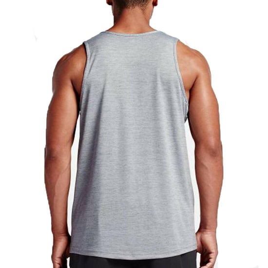 Nike Gestickter Swoosh Herren-Westen-Tank in Grau - Image 2