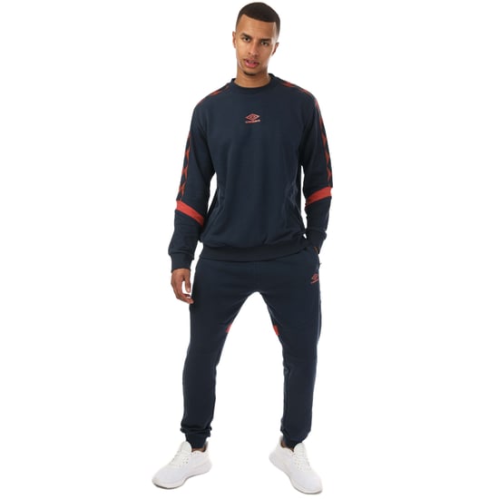 Sweat Diamond Umbro Pour Homme en Bleu Marine - Image 3