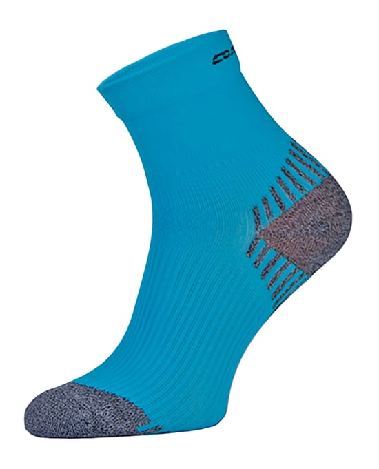 COMODO - Unisex Chaussettes de Contention pour Running Compression pour Sport - Turquoise - Image 1