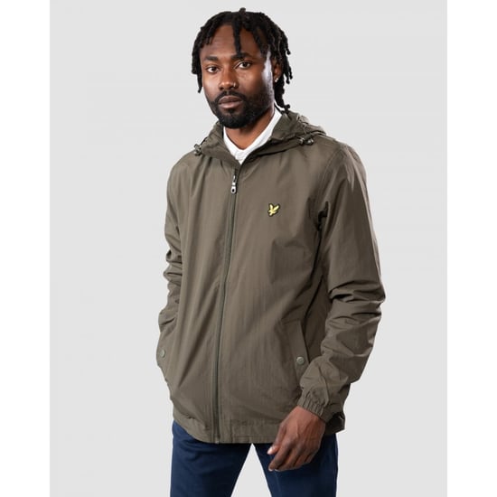 Lyle & Scott Mens Zip durch Kapuzenjacke - Image 1
