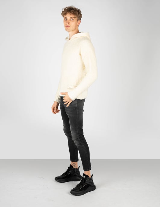 Takeshy Kurosawa Pullover Boucle Herren cremig - Image 2