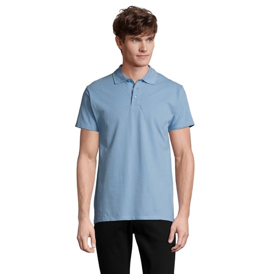 SOLS - "Spring II" Poloshirt für Herren (Himmelblau) - Image 1