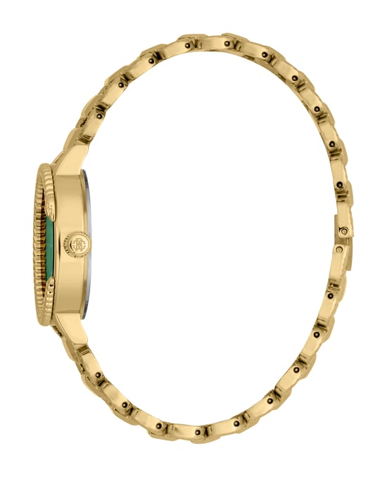 RC5L020M0065 Roberto Cavalli Womens Quartz Stainless Steel Dark Green 5 ATM 30 mm Watch