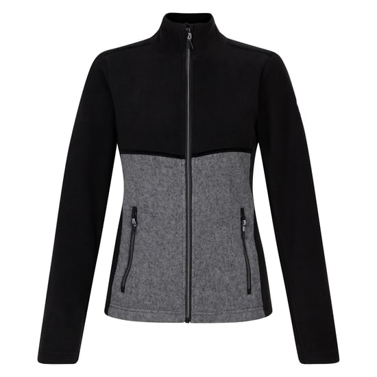 Dare 2B Thriving Fleecejacke für Damen (Schwarz/Anthrazit meliert) - Image 1