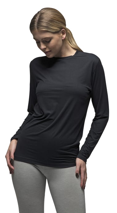 Wärmehalter - Ladies Long Sleeve Thermal Top | Leichtgewicht | Fleece gefüttert - Warm - Ultra Lite - Image 1