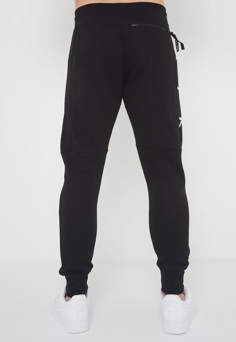 Nike Air Herren Zip durch Trainingsanzug Set Schwarz - Image 4