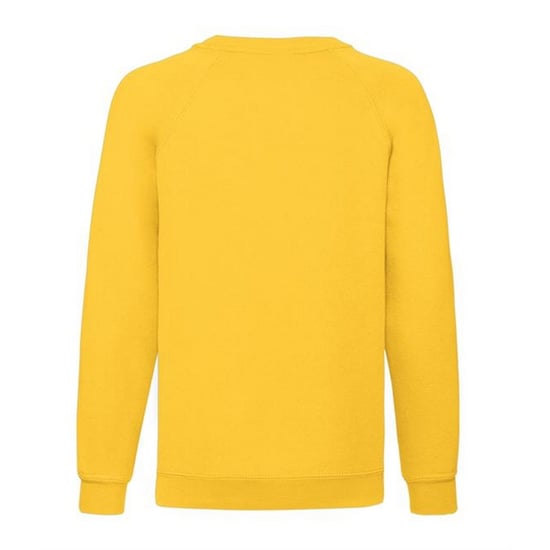 Fruit Of The Loom Childrens Unisex Raglan Ärmel Sweatshirt (Sonnenblume) - Image 2
