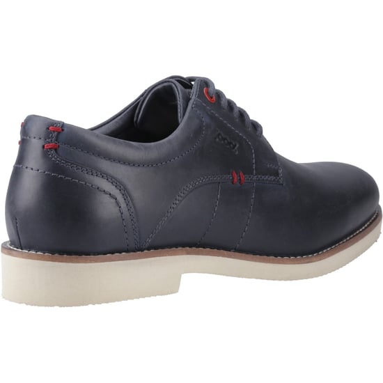 Pod Hampton Leder Herren Schnürschuhe Navy - Image 2