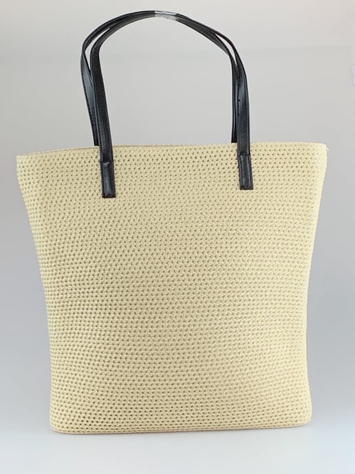 Straw Style Tote Bag