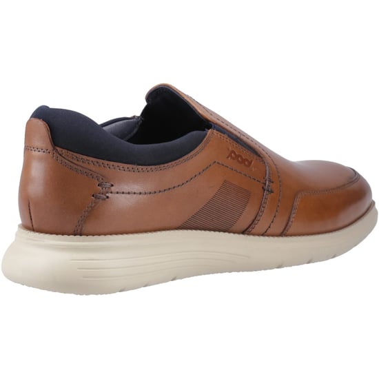 Pod Holden Leder/Textil Herren Turnschuhe Cognac - Image 2