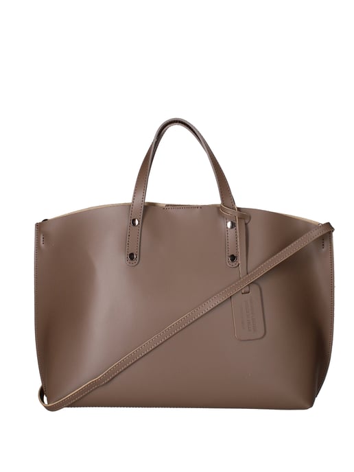 Gave Lux shoulder bag women DARK TAUPE