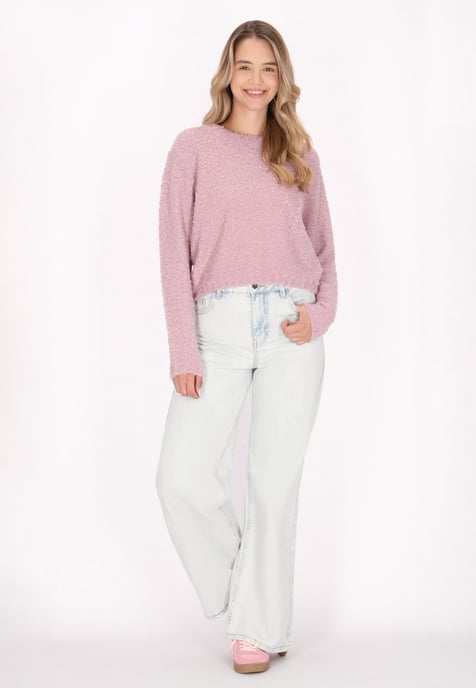 Mymo Pullover Damen alt rosa - Image 2