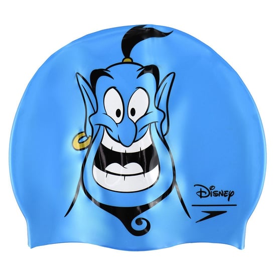 Speedo Disney Aladdin – Blaue Unisex-Badekappe aus Silikon - Image 1