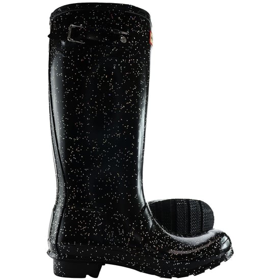 Hunter Giant Glitter Kinder-Gummistiefel, Schwarz - Image 5