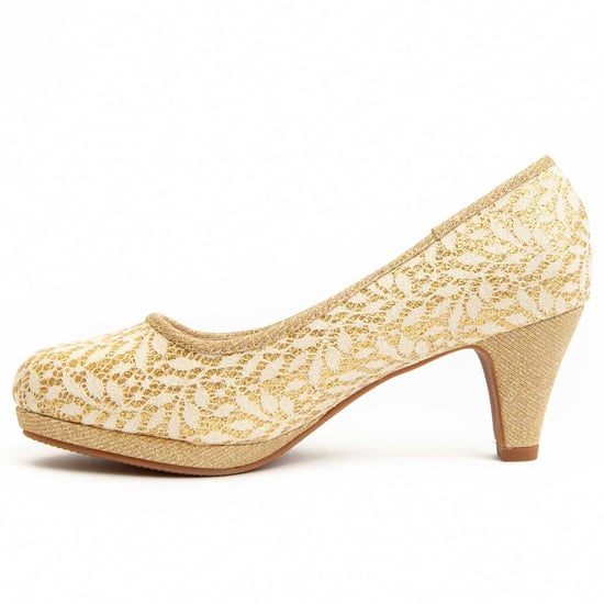 Montevita Absatzschuh Unne51 in Gold - Image 5
