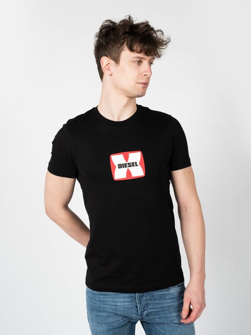 Diesel T-Shirt T-Diegor Herren schwarz - Image 3
