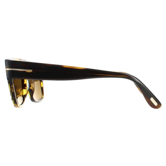 Lunettes de soleil Tom Ford Dunning FT0907 48J Tortoise Brown - Image 3