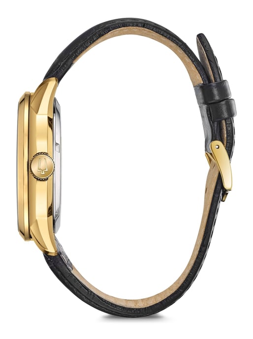 Bulova Automatik / Wilton Herrenbraun Uhr 97A138 - Image 2