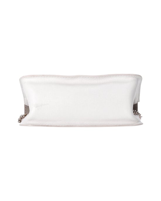 Furla Metropolis Umhängetasche aus weißem Leder - Image 4