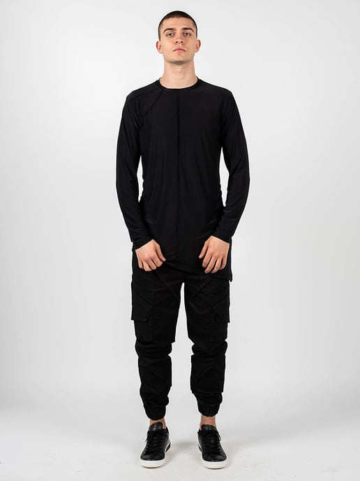 La Haine Inside Us Longsleeve Lucido Herren Schwarz - Image 1