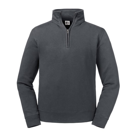 Russell Herren Authentic Quarter Zip Sweatshirt (Convoy grau) - Image 1