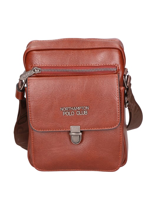 Northampton Polo Club Schultertasche Männer COFFEE - Image 1