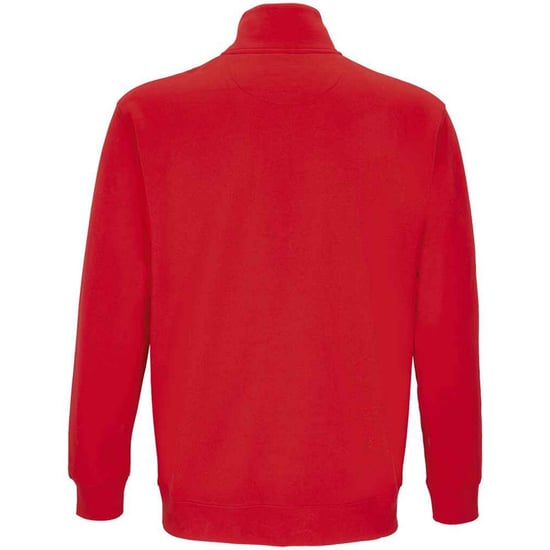 SOLS - "Conrad" Sweatshirt mit kurzem Reißverschluss für Herren/Damen Unisex (Leuchtend Rot) - Image 2