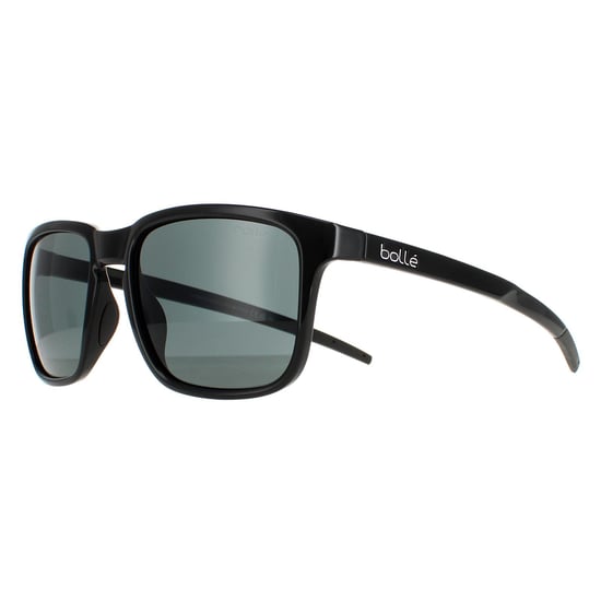 Bolle Square Unisex Shiny Black Grey Score