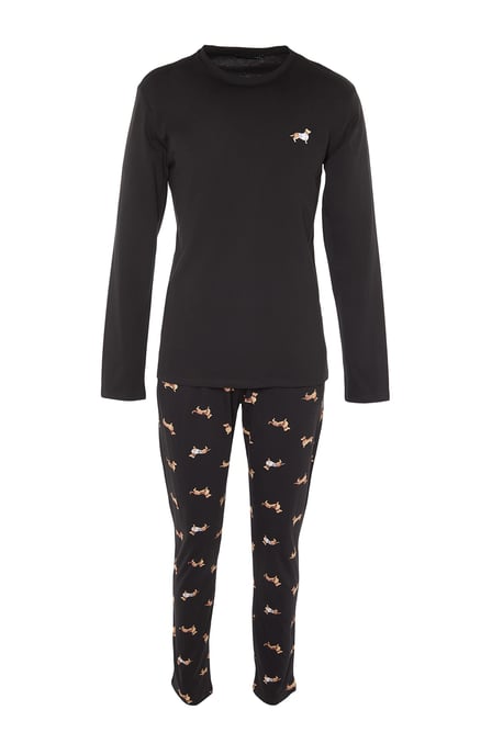 Trendyol Hommes Vélo Collier Pyjama Ensemble - Image 6