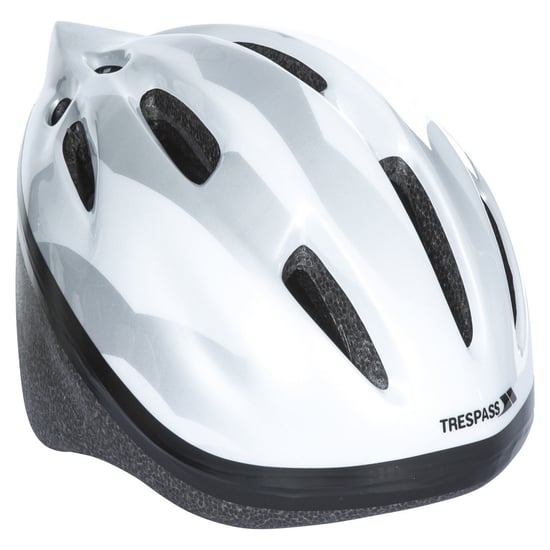 Trespass Kinder Cranky Fahrradhelm (Weiß) - Image 1