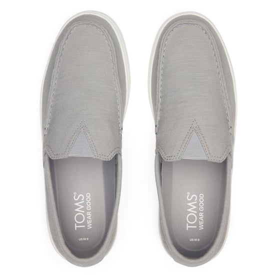 TOMS TRVL Lite 100% Baumwolle Herren Ultimate Grau Espadrilles - Image 4