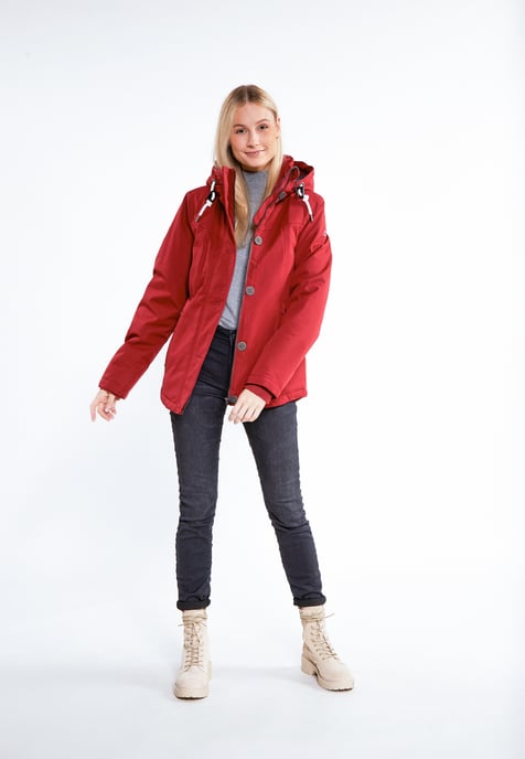 ICEBOUND Winterjacke Damen dunkelrot - Image 2