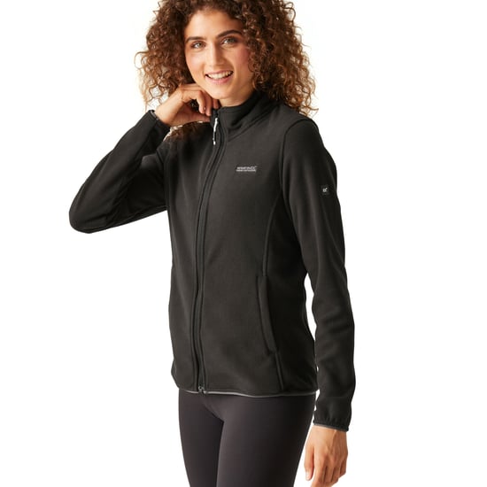 Regatta - "Clemence IV" Fleece Durchgehender Reißverschluss für Damen (Schwarz) - Image 4