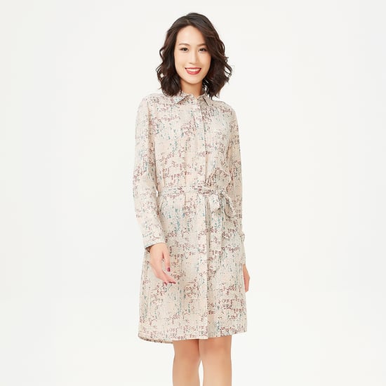 Leicht bedrucktes Shirt-Kleid - Image 2