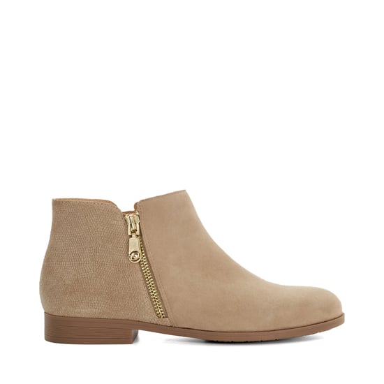 Dune Ladies Pandias - Croc Effect Detail Low Heel Boots - Image 2