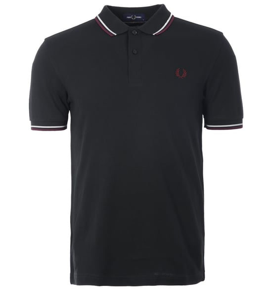 Men's Fred Perry M3600 Twin Tipped Polo Shirt in Green