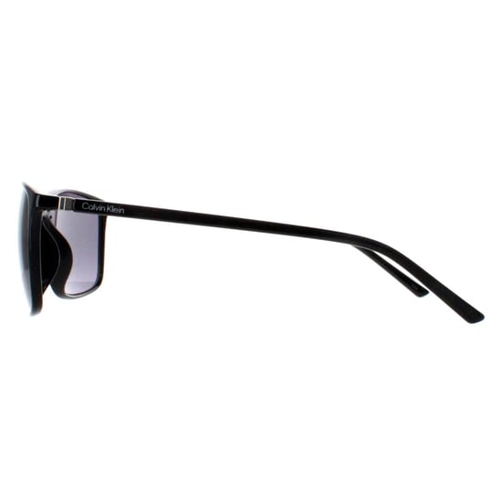Calvin Klein Rectangle Mens Shiny Black Grey CK22558S