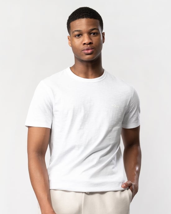 BOSS Orange Tegood Herren Rundhals-T-Shirt - Image 1