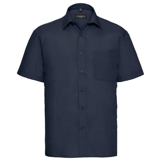 Russell Collection - Hemd Pflegeleicht für Herren kurzärmlig (Dunkelblau) - Image 1